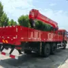 dongfeng-tianjin-6x4-12-ton-truck-mounted-crane-sany-palfinger-rear-three-quarter-view DONGFENG Tianjin 6×4 12 Ton Truck Mounted Crane with SANY PALFINGER