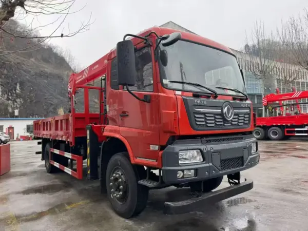 DONGFENG Tianjin 8 Ton Truck Mounted Crane with SANY 5-Section Boom