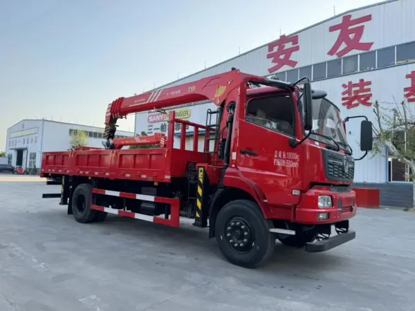 DONGFENG Tianjin 8 Ton Truck Mounted Crane with SANY PALFINGER SPS20000