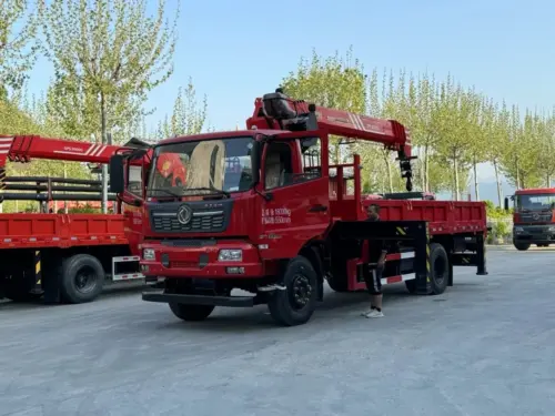 DONGFENG Tianjin 8 Ton Truck Mounted Crane with SANY PALFINGER SPS20000