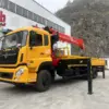 DONGFENG Tianlong 12 Ton Truck Mounted Crane with Cummins 320 HP Engine