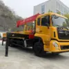 DONGFENG Tianlong 12 Ton Truck Mounted Crane with Cummins 320 HP Engine