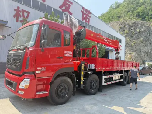 DONGFENG Tianlong 8×4 16 Ton Truck Mounted Crane with SANY SPS40000 Pro
