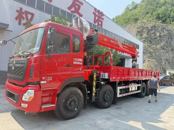 DONGFENG Tianlong 8×4 16 Ton Truck Mounted Crane with SANY SPS40000 Pro